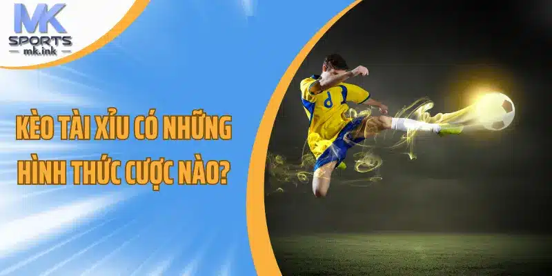 Kèo tài xỉu có những hình thức cược nào?