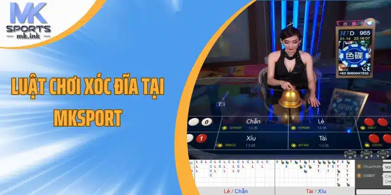 Luật chơi xóc đĩa tại mksport